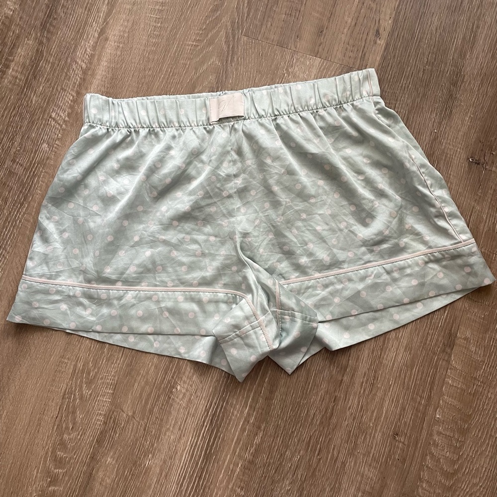 Victoria’s Secret Sleepwear|Women’s VS Polka Dot Satin Pajama Shorts- Size Small